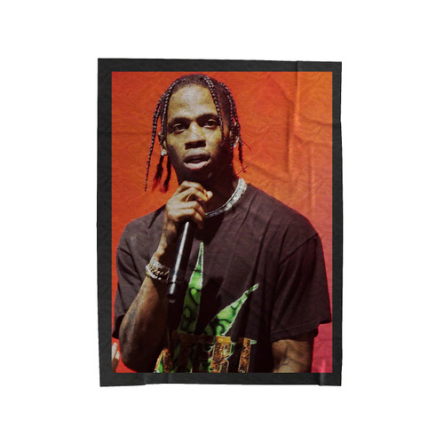 Travis Scott April 2017 Velveteen Blanket