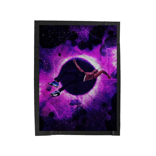 Travis Scott Astroworld 4 Velveteen Blanket