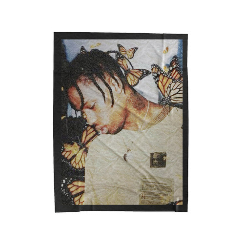 Travis Scott Butterfly Velveteen Blanket
