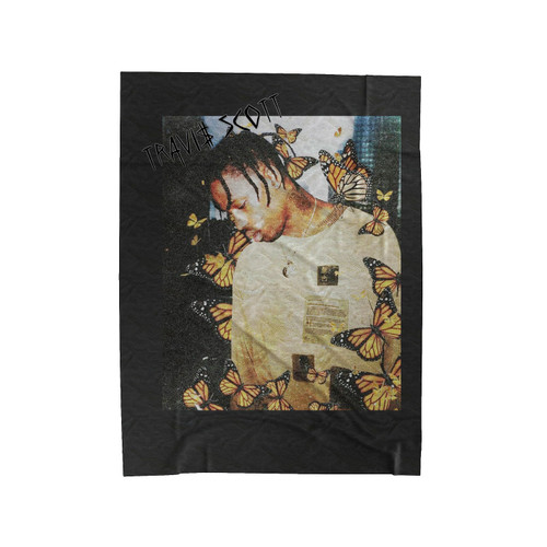 Travis Scott Butterfly Effect Velveteen Blanket