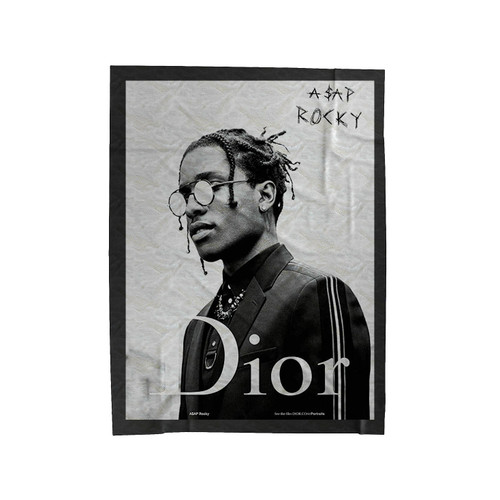 Travis Scott Celebrities The American Flag Velveteen Blanket