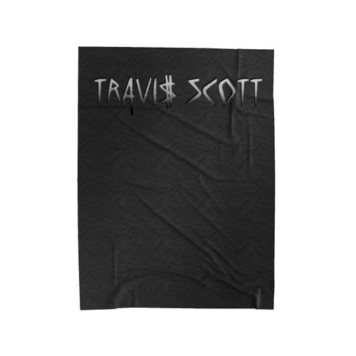 Travis Scott Music Fanart Velveteen Blanket
