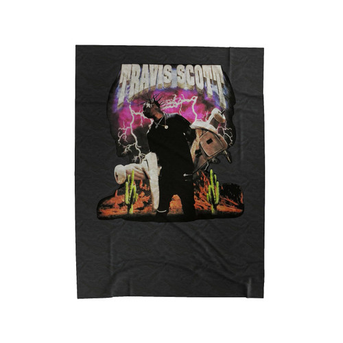 Travis Scott Pen And Pixel Rodeo Madness Tour Merch Velveteen Blanket