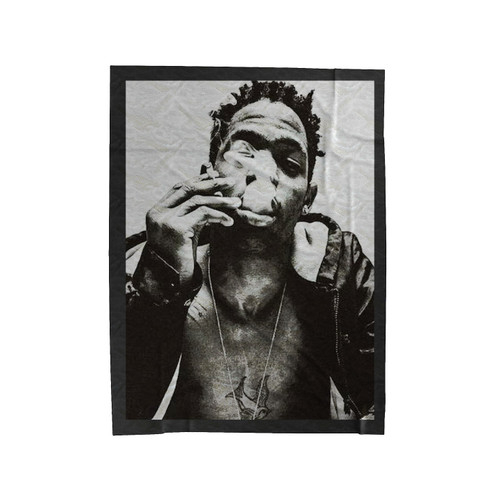 Travis Scott Smoke Velveteen Blanket