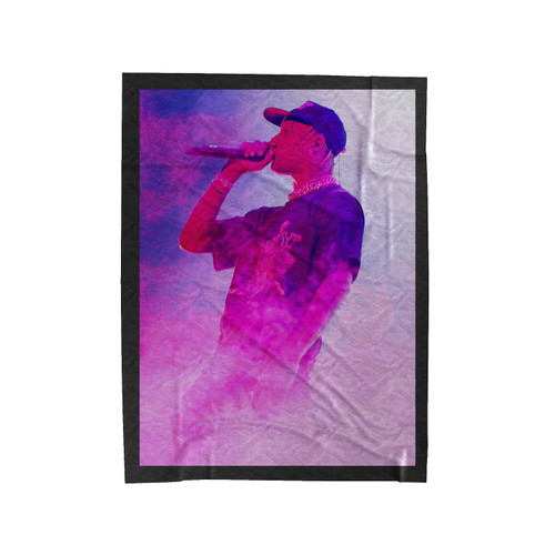 Travis Scotts Super Bowl Performance Velveteen Blanket