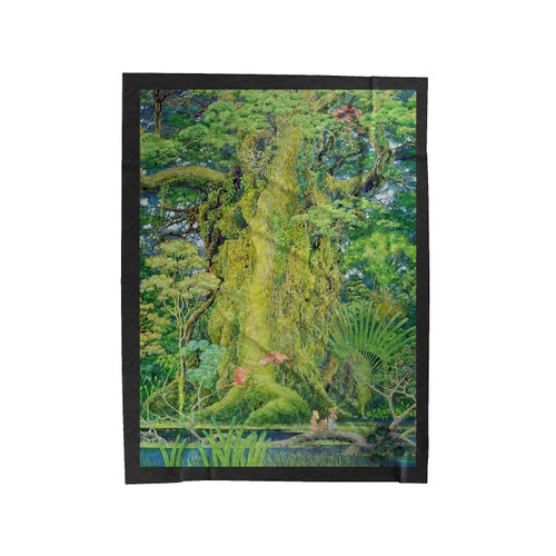 Tree Of Mana 1 Velveteen Blanket