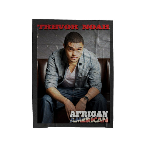 Trevor Noah African American Velveteen Blanket