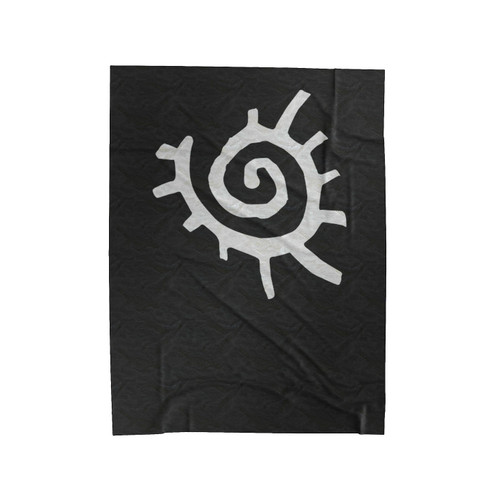 Tribal Sun Hipster Graphic Velveteen Blanket