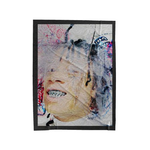 Trippie Redd Exclamation Mark Album Cover Velveteen Blanket