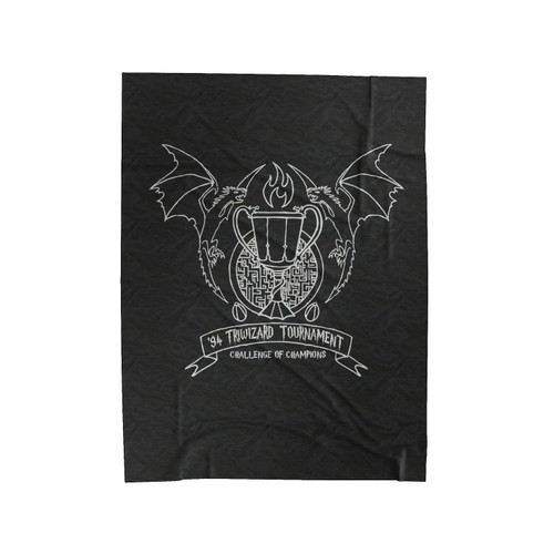 Triwizard Tournament Velveteen Blanket