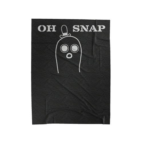Trolls Movie Mr Dinkle Oh Snap Funny 1 Velveteen Blanket