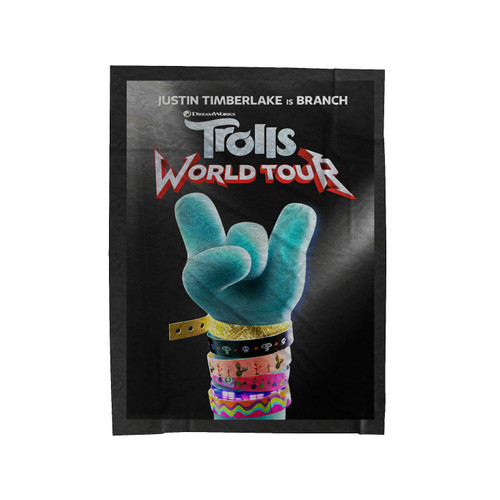 Trolls World Tour Animated Velveteen Blanket