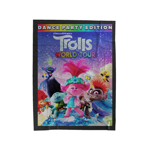 Trolls World Tour Colourfull Velveteen Blanket