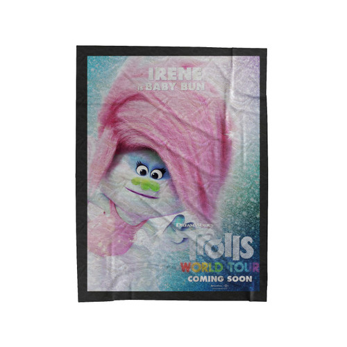 Trolls World Tour Movie 1 Velveteen Blanket
