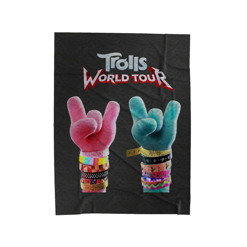Trolls World Tour Poppy Double Metal Velveteen Blanket