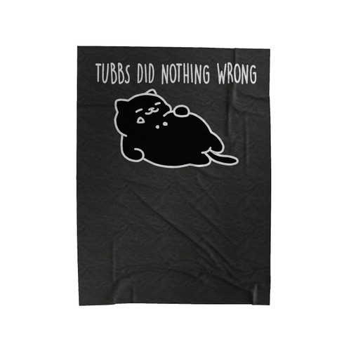 Tubbs Did Nothing Wrong Nekoatsume Velveteen Blanket