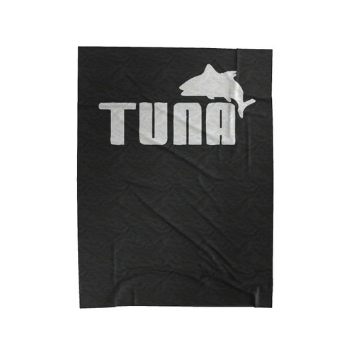 Tuna Funny Hilarious Comedy Velveteen Blanket