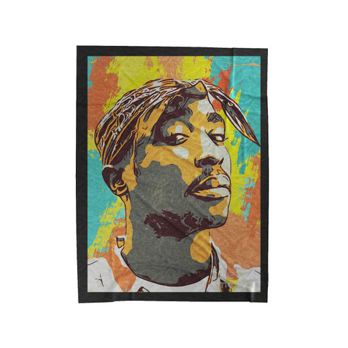 Tupac Shakur Rap Hip Hop Velveteen Blanket