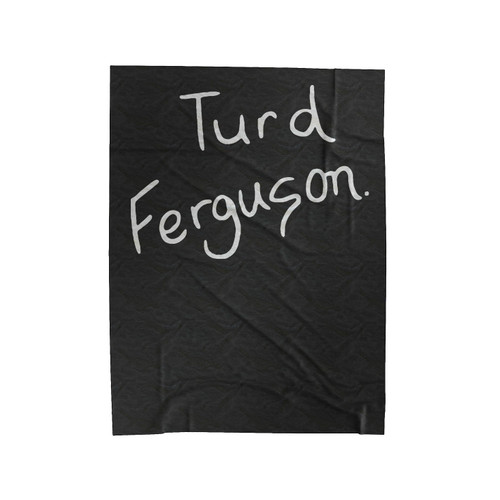 Turd Ferguson Velveteen Blanket