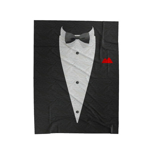 Tuxedo Velveteen Blanket