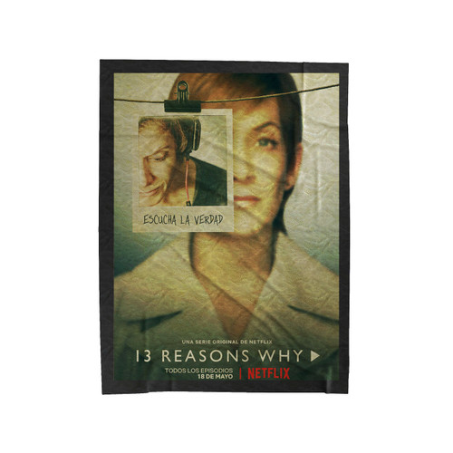 Tv Series 13 Reasons Why Vintage 2 Velveteen Blanket