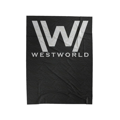 Tv Show Westworld Logo Velveteen Blanket