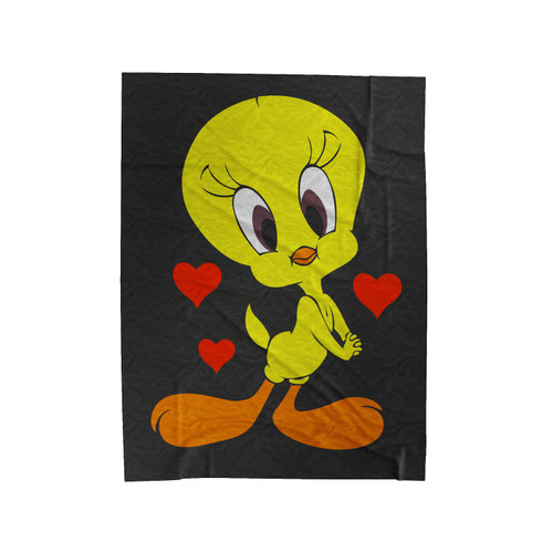 Tweety Bird Looney Tunes Velveteen Blanket