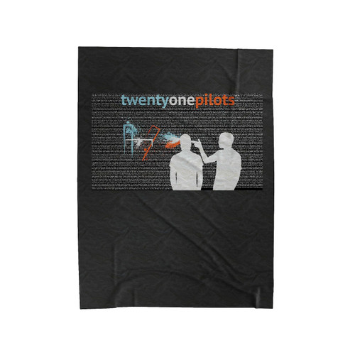 Twenty One Pilots Cool Funny Personile Velveteen Blanket