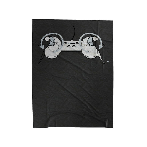 Twister Game Controller Remote Controller Funny Velveteen Blanket