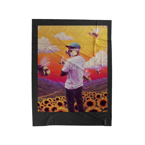 Tyler The Creator Flower Velveteen Blanket