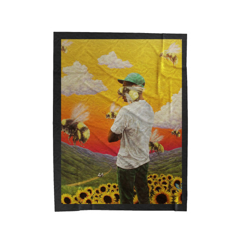 Tyler The Creator Flower Boy Album Cover Velveteen Blanket