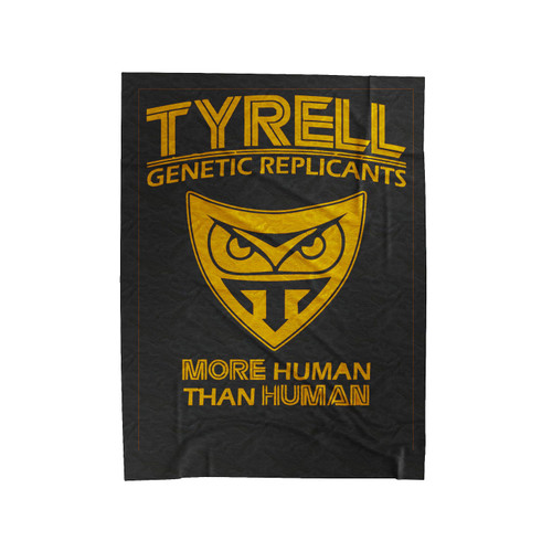Tyrell Genetic Replicants More Human Than Human 1 Velveteen Blanket