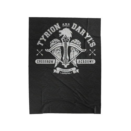 Tyrion From Game Of Thrones & Daryl From Walking Dead Walking Dead Game Of Thrones Velveteen Blanket
