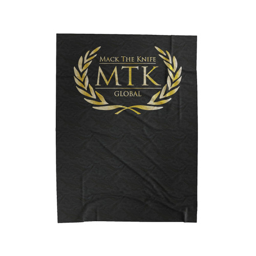 Tyson Fury Boxing Club Logo Mtk Global Velveteen Blanket
