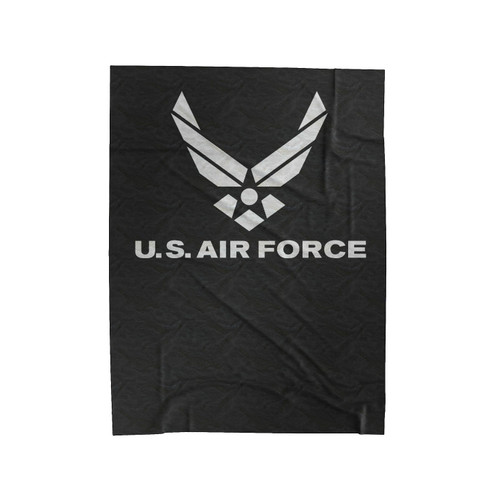 U. S. Air Force Logo Velveteen Blanket
