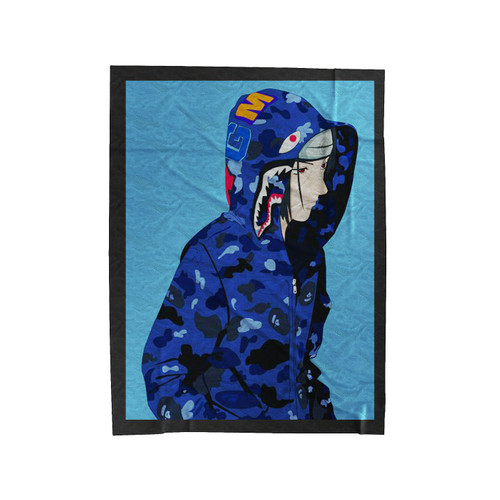 Uchiha Itachi Naruto Bape Cartoon Velveteen Blanket