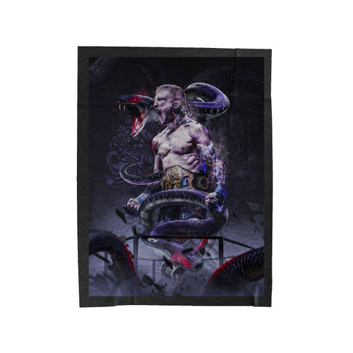 Ufc Dillashaw Snake Velveteen Blanket