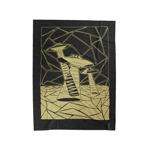 Ufo Velveteen Blanket