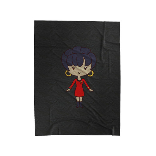 Uhura Lil Cuti Velveteen Blanket