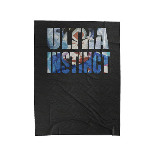 Ultra Instinct Goku Dragonball Velveteen Blanket