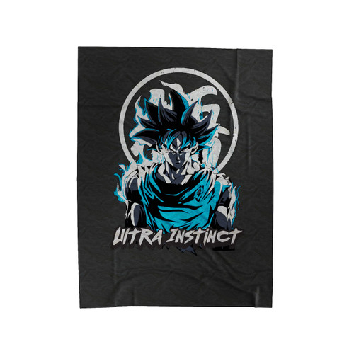 Ultra Instinct Goku Vegeta Dragonball Super Z Velveteen Blanket