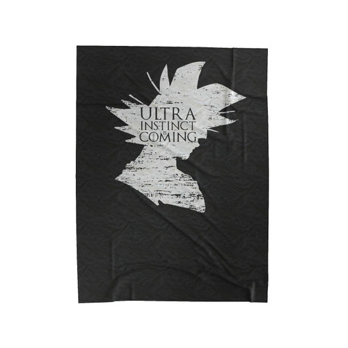 Ultra Instinct Is Coming Son Goku Dragonball Super Velveteen Blanket