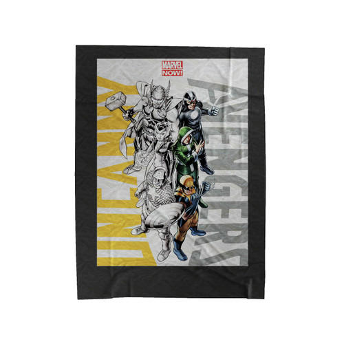 Uncanny Avengers Volume 1 The Red Shadow Velveteen Blanket