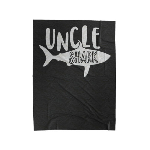 Uncle Shark Tio Shark Velveteen Blanket
