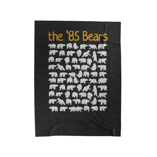 Unique 85 Chicago Bears Velveteen Blanket