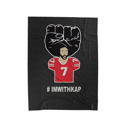 United We Stand Colin Kaepernick Velveteen Blanket