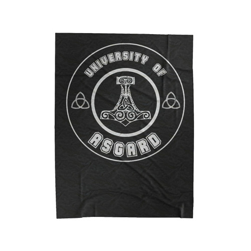 University Of Asgard Velveteen Blanket