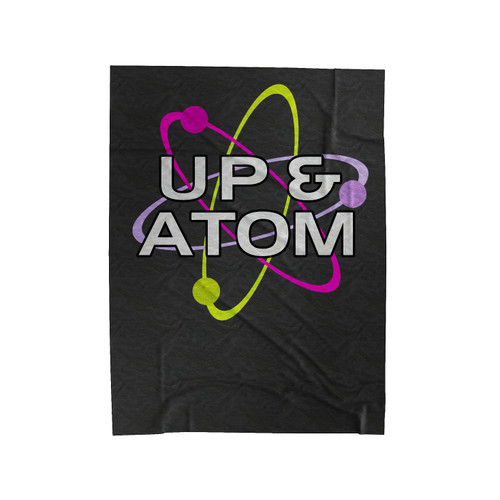 Up And Atom Velveteen Blanket