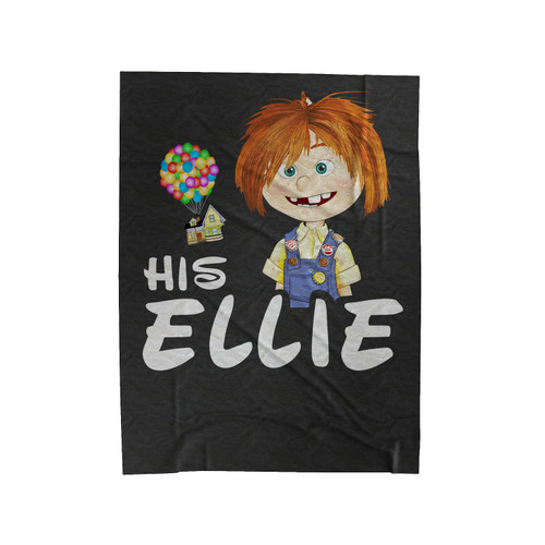 Up Carl And Ellie Couples Disney 2 Velveteen Blanket