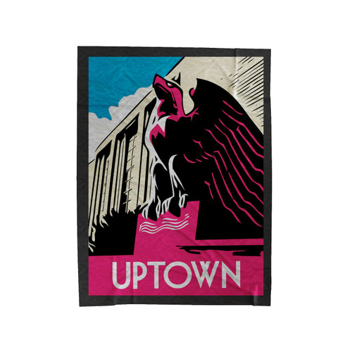 Uptown Chicago Velveteen Blanket